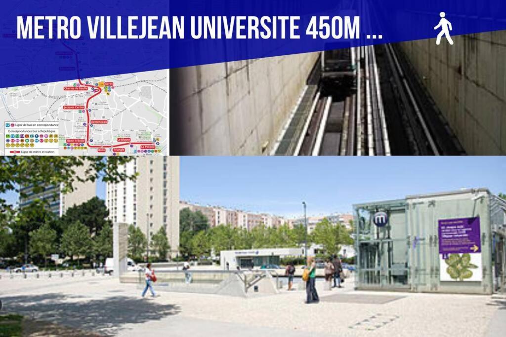 Auteuil • 4 Chambres • Wifi • Metro A 400M Rennes Zewnętrze zdjęcie
