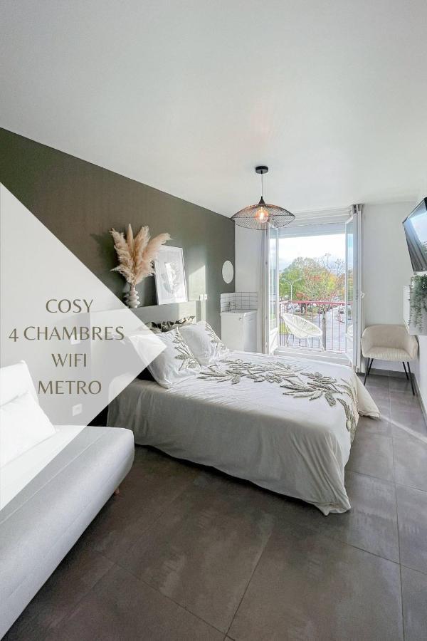 Auteuil • 4 Chambres • Wifi • Metro A 400M Rennes Zewnętrze zdjęcie
